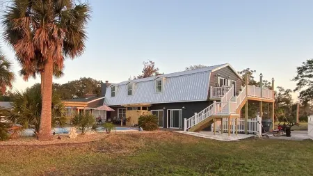 Family Reunion Estate for 23 with pool and incredible island views.