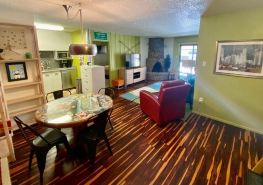 PROMO 5% WEEKLY AND 10% MONTHLYFun 2 bedroon/2 bath condo steps from the slopes