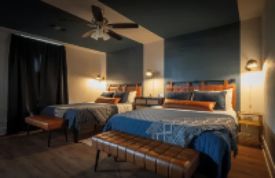 Hot Tub, Tree House, Speakeasy, Outdoor Games, Fire Pit, Arcade Games, Farm Stay