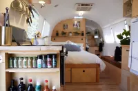 Renovated Airstream with Garden Hotels in Albany