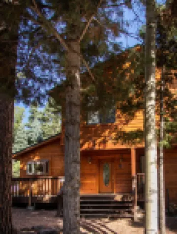 Sit on Your Deck in an Alpine Forest & Next to Mountain Stream