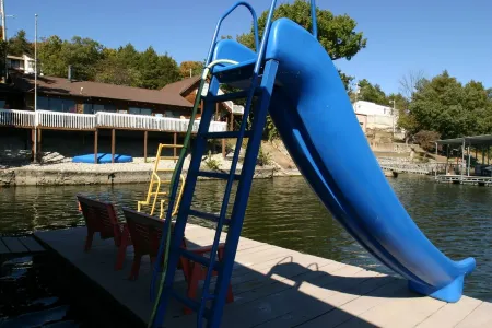 Large Lakefront Family Retreat on Quiet and Lively Cove