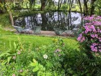 NEW - Weiherblick - Maisonette FeWo in the romantic Happenmühle Hotels in Owingen