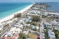Villas By The Sea #2, Anna Maria Island Condo, one block from beach, heated pool