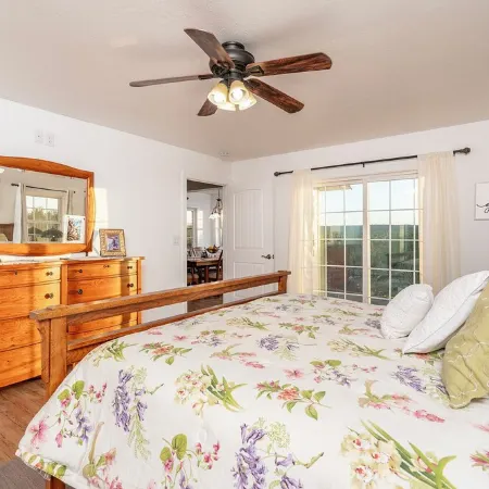 Private home on 40 acres surrounded by wide open space.