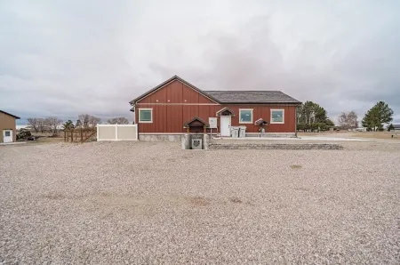 Chic Country Basement