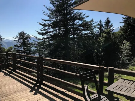 "LES RONDINS, Guzet snow chalet, direct start to slopes and hikes, panoramic view