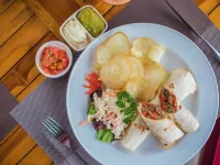 Mayang Sari Beach Resort - breakfast