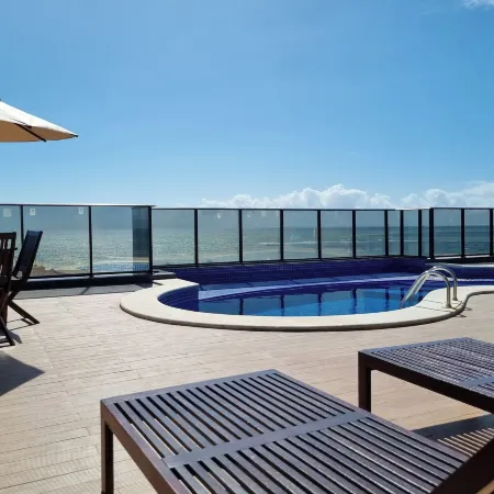 Apê Moderno Completo: Ar, Wi-Fi, Academia, Piscina