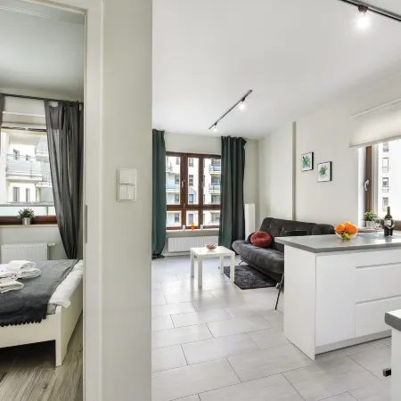 Warsaw Night Apartments Giełdowa Отели рядом с достопримечательностью «Воля»