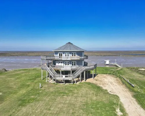 THE ROUND HOUSE AT SARGENT BEACH AMAZING 360 DEGREE VIEWS Sargent otelleri