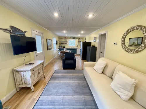 Charming Cottage with Screened Porch and Relaxing Deck - Delightful Getaway