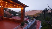 SARDAGNE SAUVAGE - VIEW OF THE DUNES AND THE SEA AT 600M