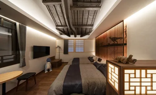 Traditional Japanese House Dino-Saur Hotels in Sakai