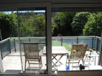 2.5 km to the city center.  Vacation apartment in a quiet location.