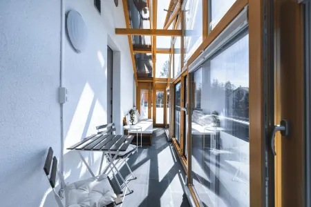 Visimo Apartments Flims with Private Sauna Отели в г. Эльм