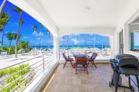 Prime Ocean View Punta Cana Apartments - 3-Bedroom Getaway with Private Terrace on Bávaro Beach