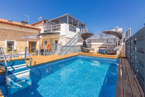 Thrapsano House at Iraklion Crete for up to 8 Persons Hotels in Minoa Pediada