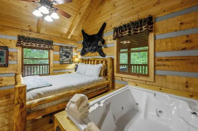 Over the hills and far away! Smoky Mtns cabin!