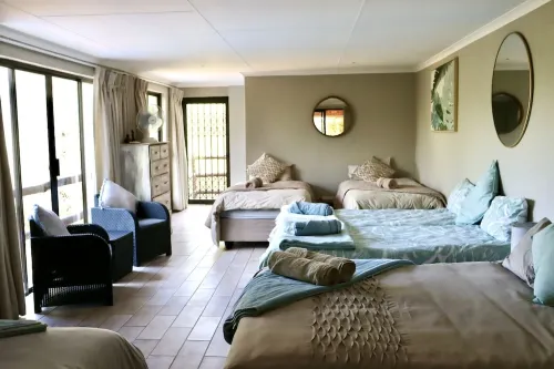 Beautiful modern home in the African bush, next to the Kruger National Park.