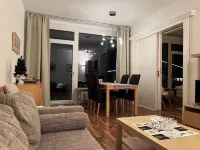 Bright 2-room apartment with terrace and beautiful view