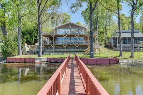 Pet-Friendly Lexington Vacation Rental on Lake!