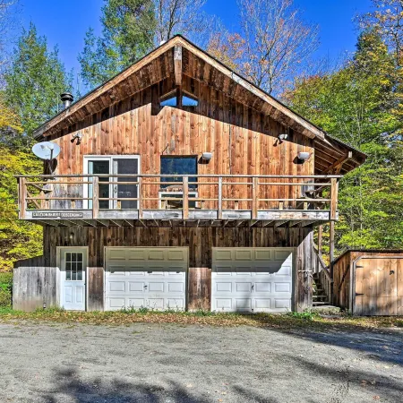Remote Cabin w/ Fire Pit: 3 Miles to Stowe Mtn!