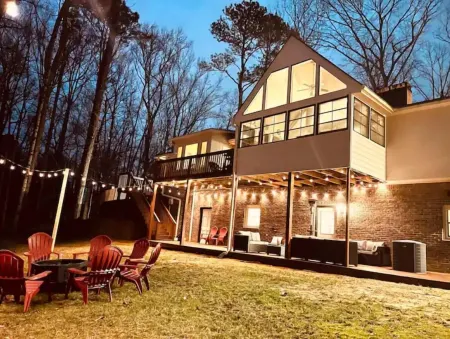 Cozy and charming private home on an acre lot