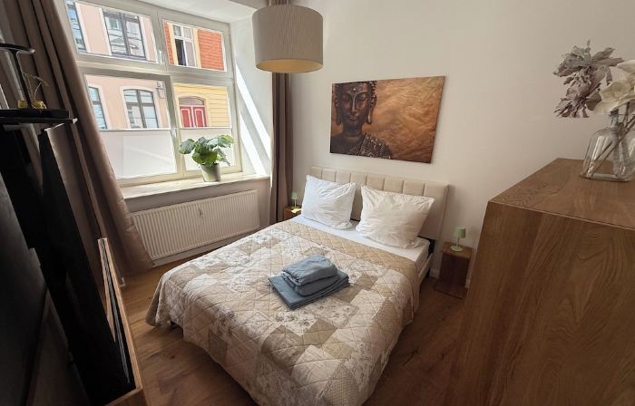 Stylish apartment right next to the market and town hall