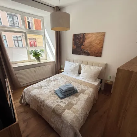 Stylish apartment right next to the market and town hall