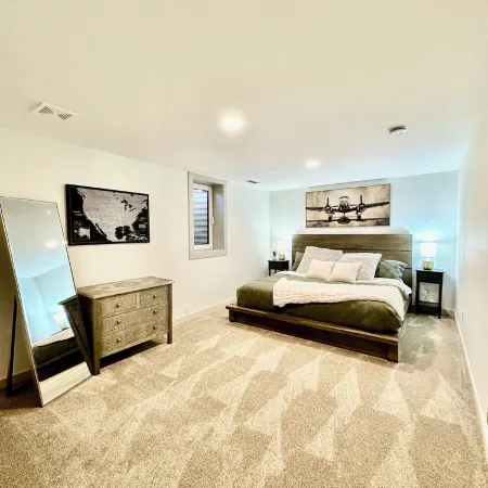 Homebase 4BR/3BA, Park, Fire-pit, Gym Equip, Theatre, Kids Room, Arcade, AC