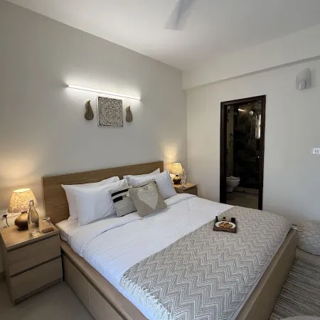 Stylish 1Br in North Goa - 5 Mins to Candolim Beach