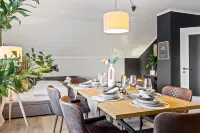 Upper Room:exklusives Apartment Gimmeldingenausblick auf Mandelblüten&weinberg