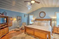Adorable French Country Cottage Getaway - King Bed, Jetted Tub, Fireplace, Bikes