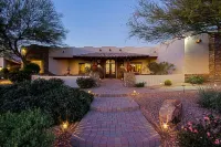 Luxury Custom Home on 1 acre, heated spa and pool, plus casita, no HOA, bring RV