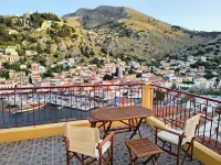 Lirenou Scala Vista - A historic Symi villa! Breathtaking views, prime location