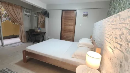 Garden and pool view apartment