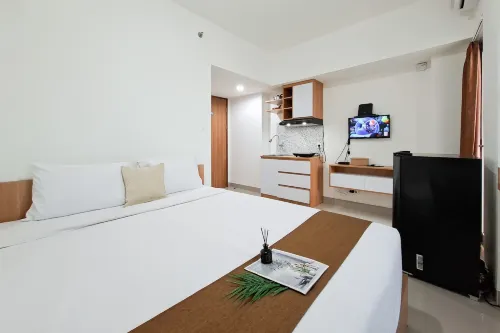 Serene Studio For 2 Pax At Cisauk Point Apartment