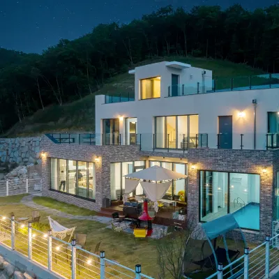 Ganghwa Gaonjae Private Pool Villa ボムンサテンプル周辺のホテル