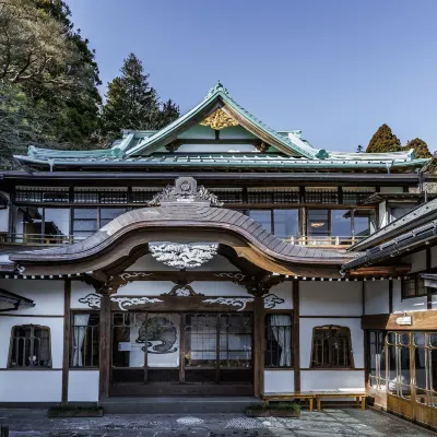 Hakone Kowakien Mikawaya Ryokan Отели рядом с достопримечательностью «Горячий источник Хаконэ-Юрё»