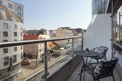 クラブルーム(バルコニー) プラハ マリオット ホテルの写真