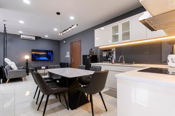 Condotel86 - 18.03 Grand Riverside Bến Vân Đồn, Q4(Căn hộ 100 m² 3 phòng ngủ, 2 phòng tắm riêng ở Quận 4)_5
