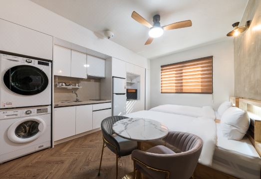 숙소 내부 전경