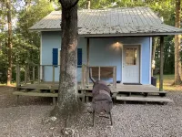 Quaint cabin in the heart of the Ozark Mountains.
