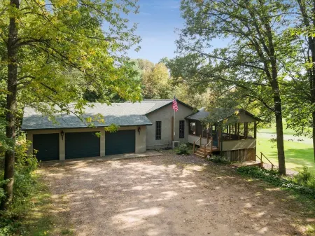 Private home on 18th hole of Beautiful Butternut Hills. 25 Minutes to Hayward!