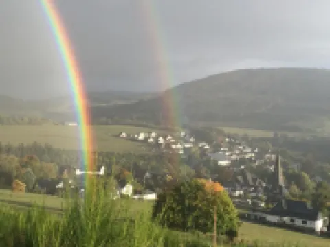 in a beautiful country house, luxury refurbishment, right on the forest + near the golf course