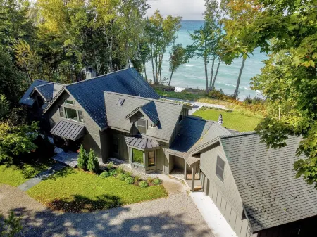 Private Waterfront Home on Lake Michigan