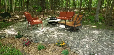 Pet and Family Friendly, Private Lake, with Private Sandy Beach.  Five Bedroom.