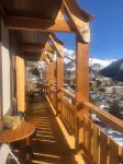 Logement 6 Pers sur les Pistes de Skis vue Panoramique