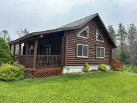 Brevort Log Cabin, Michigan's UP